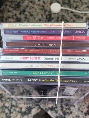 9 Christmas CDs